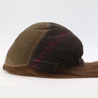 LCWAW77 Custom Women Wig Silk Front and Top  + Back Elastic Net