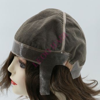 LCWAW1 Custom Alopecia Wig Swiss Lace with PU Around for Women