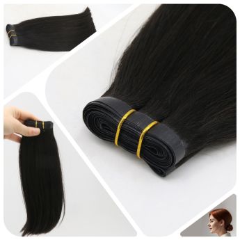 LCWE25 Gauze PU Weft Hair Extension