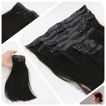 LCWE29 PU Clip In Hair Extension