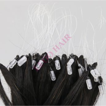 LCWE48 6H Feather Hair Extension 3 Strands with Beads