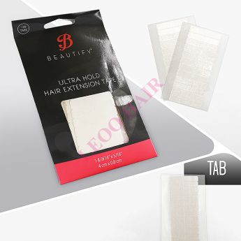 Ultra Hold Tab Tape 4x0.8cmx12 rows,120 Tabs(10pcs)/bag